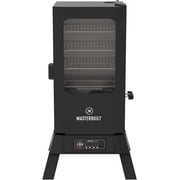Masterbuilt®710 WiFi Digital Smoker, Vertical Design, 711 Cooking Sq. Inches, 4 Chrome Coated Smoking Racks, Wood Chip Loader, Electric Fuel Source to Plug in and Start Cooking, Black Model MB20070924